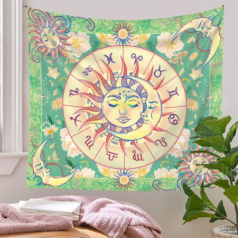 Bohemian Constellation Printing Wall Decoration Cloth Tapestry Wholesale Nihaojewelry