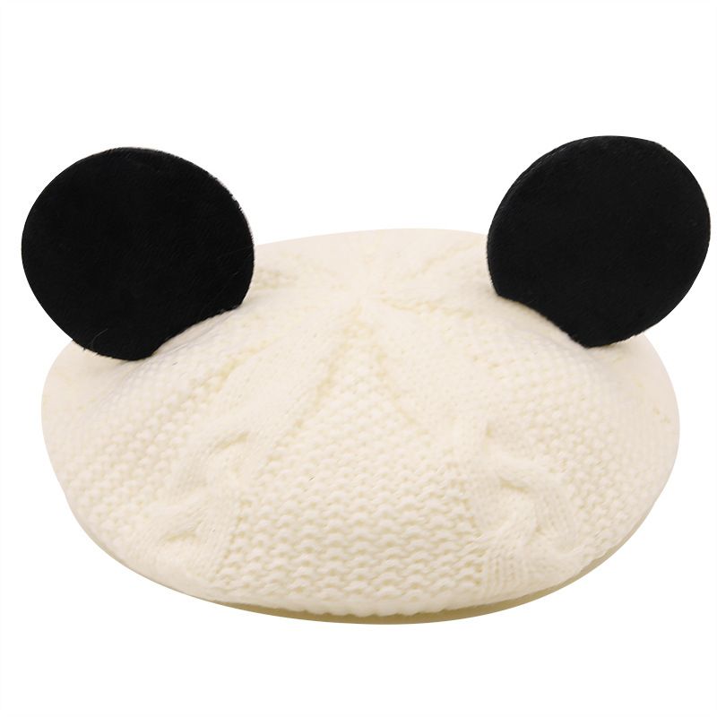 Mouse Ears Children's Knitted Woolen Hats