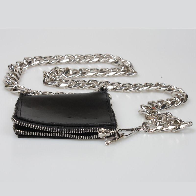 Thick Iron Chain Decorative Mini Pu Chest Bag Wholesale Nihaojewelry