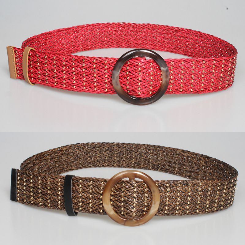 Bohemian Woven Punch-free Wide Belt Wholesale Nihaojewelry