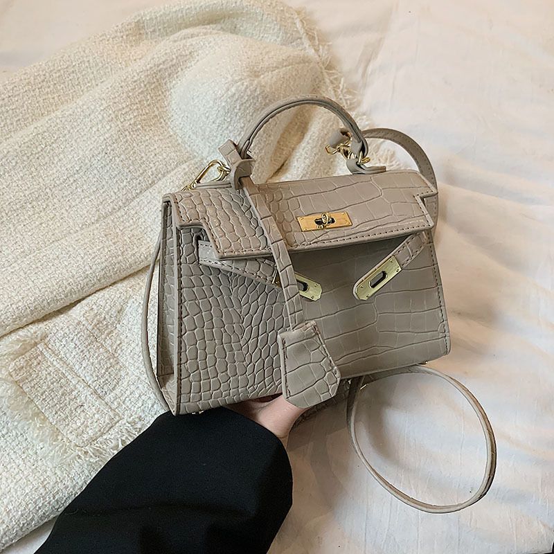 Strukturierte Freizeittaschen Neue Mode Messenger Bags Umhängetaschen Handtaschen Unterarmtaschen