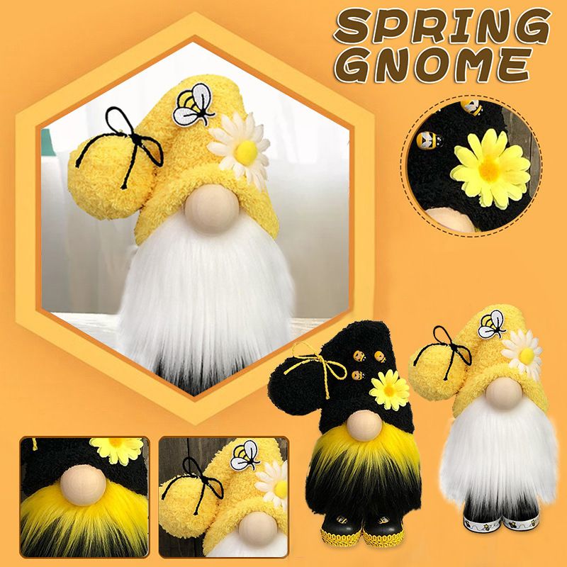 Bee Festival Faceless Doll Standing Doll Holiday Gift Ornament Wholesale Nihaojewelry