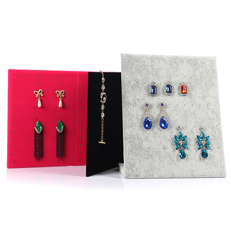 Three-dimensional L-shaped Earrings Display Board Earrings Jewelry Rack