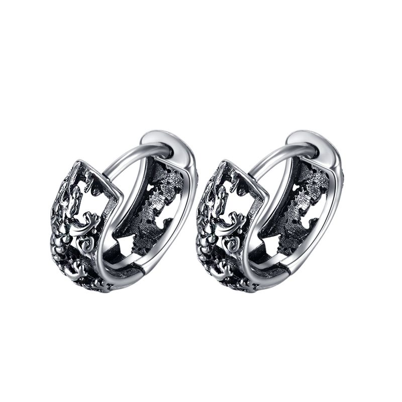 Fashion Geometric Stainless Steel Earrings