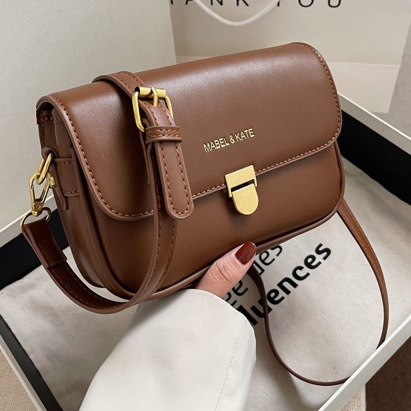 New Niche One-shoulder Messenger Bag Fashion Autumn And Winter Small Square Bag