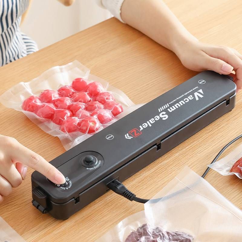 Vacuum Packaging Machine Household Automatic Vacuum Sealing Machine Small Plastic Sealing Machine Portable Kitchen Preservation Machine