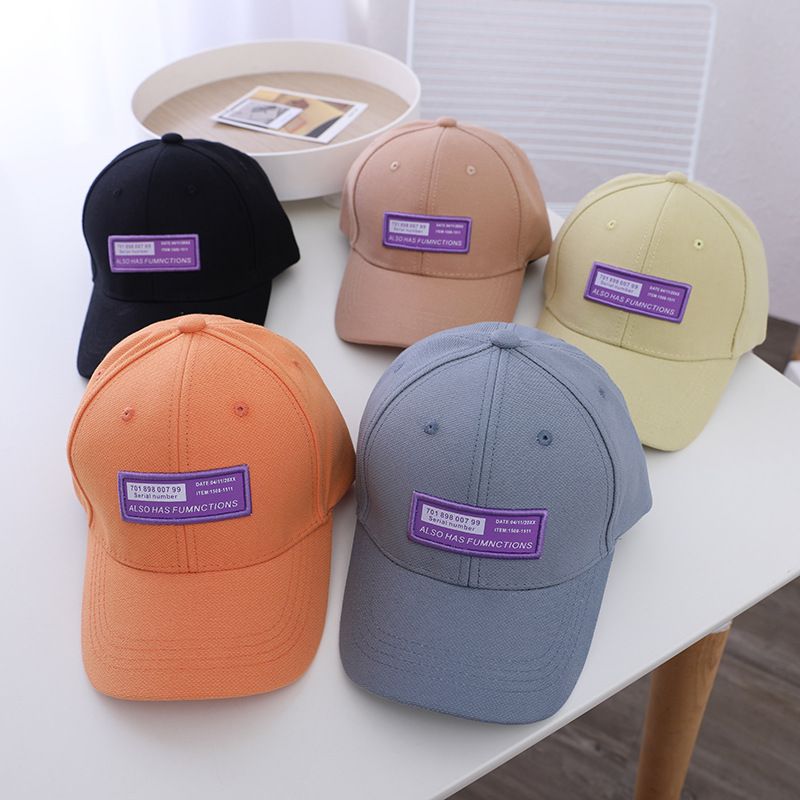 قبعة بيسبول للأطفال الكورية الربيع والخريف تسمية جديدة قبعة بيسبول إلكتروني