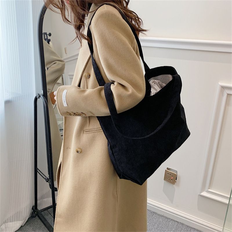 Fashion Personality Shoulder Bag New Canvas Casual Handbag Simple Fashion Bag