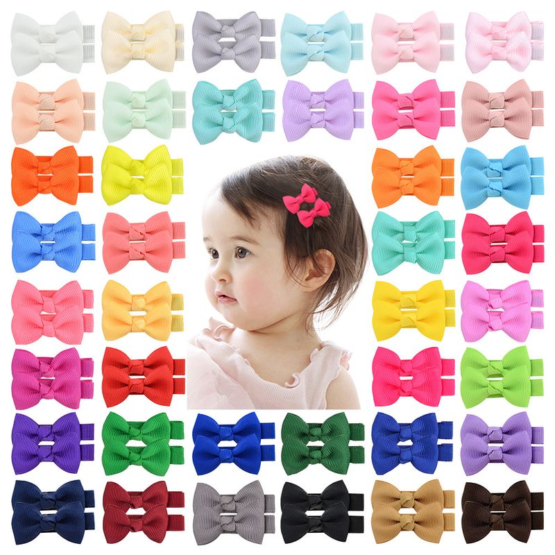 European And American Children's Jewelry Cute Bow Ribbon Bag Hairpin