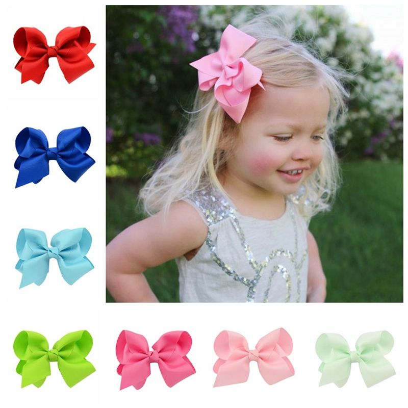 Fashion Plaid Bow Knot Cloth Hair Clip