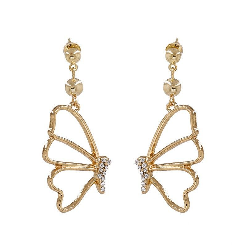 Butterfly Crystal Earrings New Products Fashion Boutique Cute Earrings