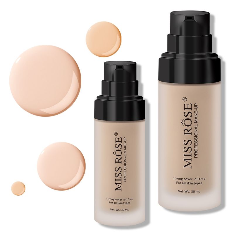 Fashion Foundation Cover Facial Blemishes Natural Color Moisturizing And Brightening