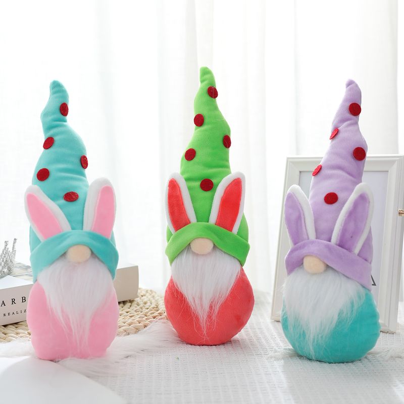 Easter Faceless Doll Decoration Cartoon Bunny Doll Holiday Cute Elf Ornaments