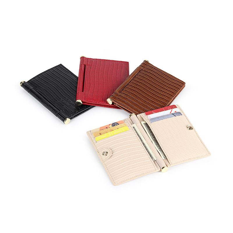 The New Leather Card Holder Inside And Outside Full Cowhide Fashion Card Holder Wholesale