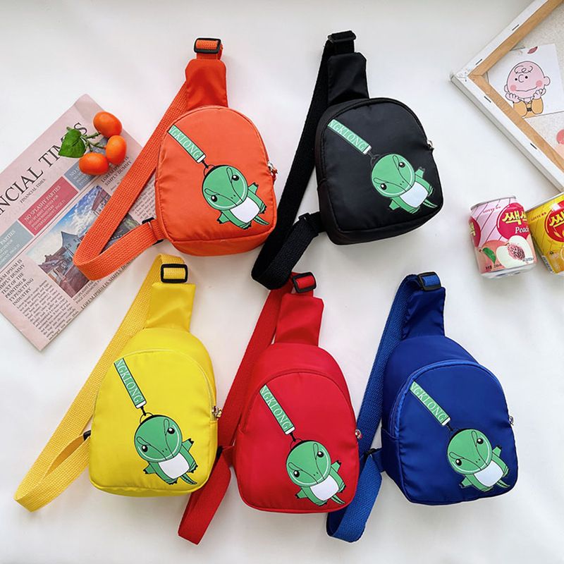 2022 Early Spring New Cartoon Bag Cute Dinosaur Baby Chest Bag Wholesale