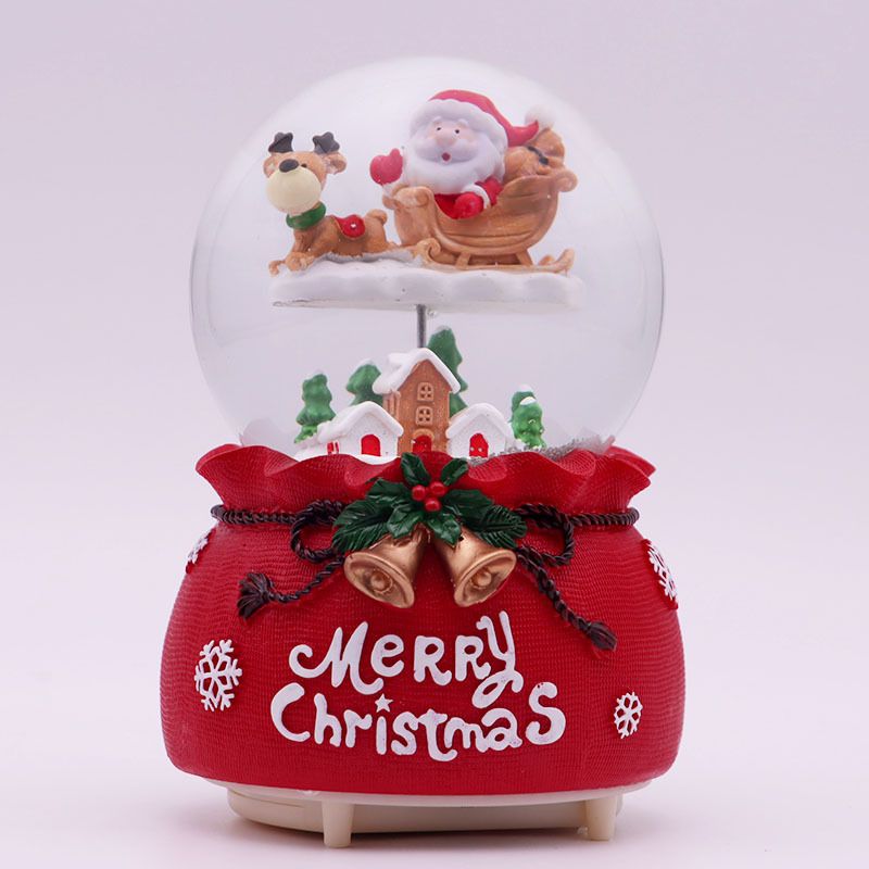 Weihnachten Weihnachtsbaum Weihnachtsmann Schneeflocke Kunststoff Harz Weihnachten Ornamente 1 Stück