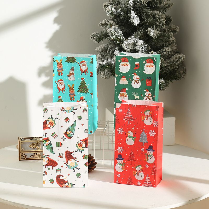 Simple Style Christmas Tree Paper Party Gift Bags 1 Piece