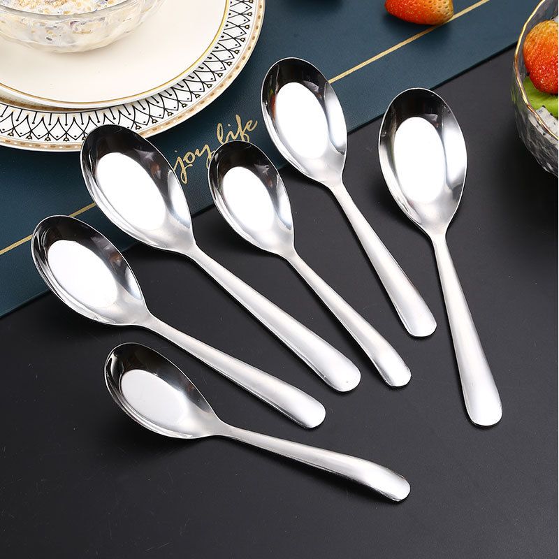 Casual Solid Color Stainless Steel Tableware 1 Piece