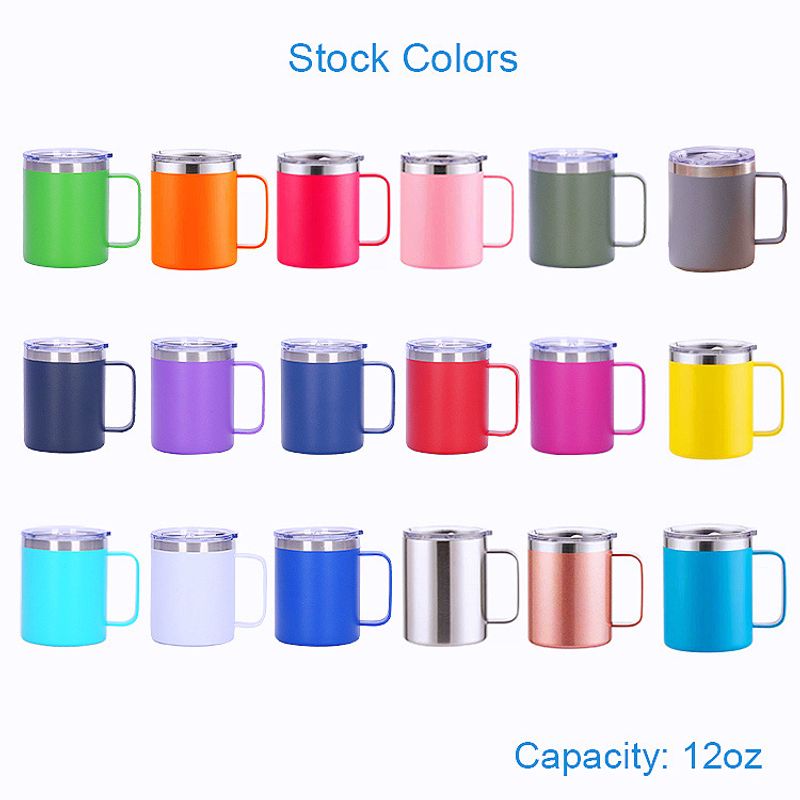 Fashion Solid Color Stainless Steel Water Bottles 1 Piece