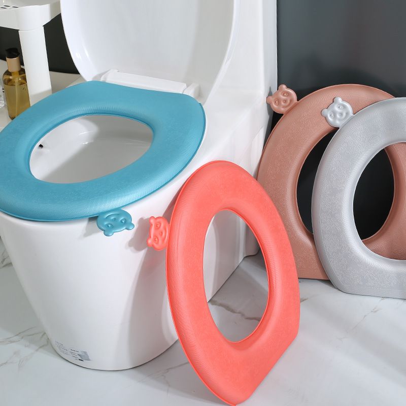 Fashion Solid Color Eva Toilet Mat 1 Piece