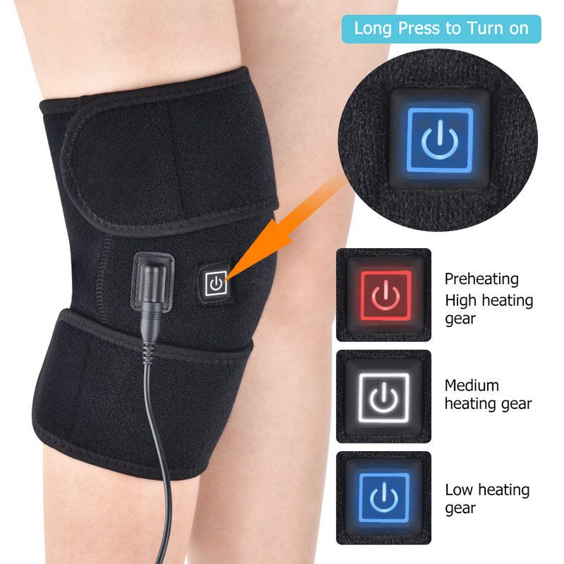 Warm Hot Compress Heating Protective Gear Electric Heating Leg Pad
