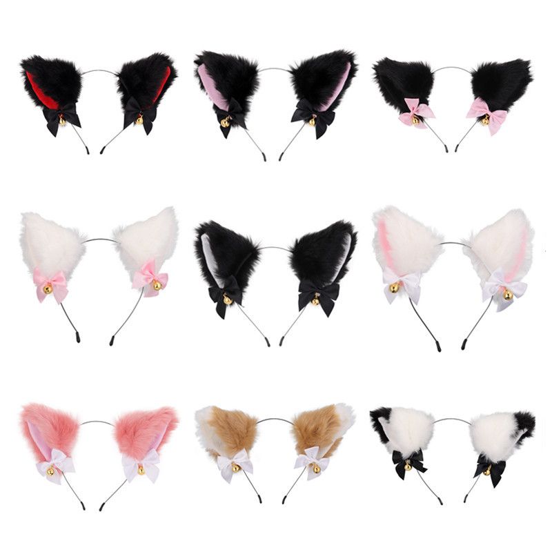 Cute Cat Ears Cloth Hair Band