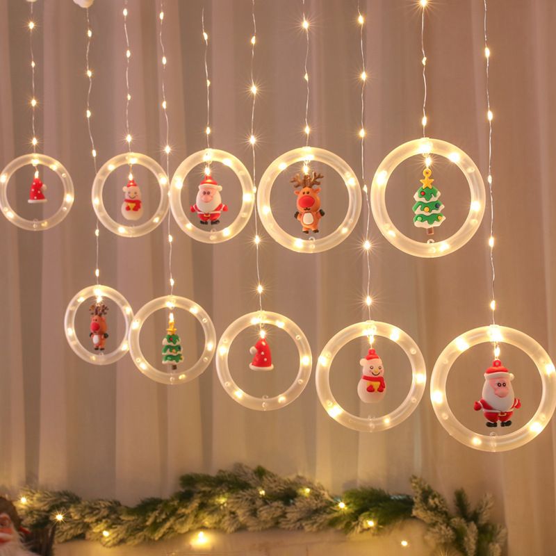 Christmas Fashion Snowman Plastic Party String Lights