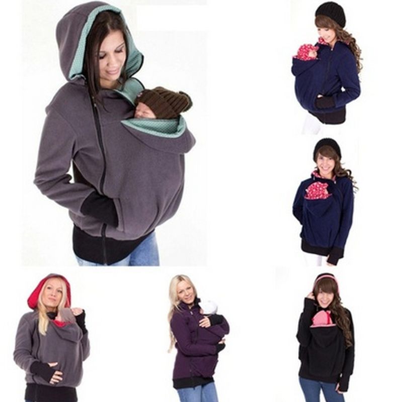 Fashion Solid Color Cotton Blend Hooded Long Sleeve Regular Sleeve Patchwork Hoodie