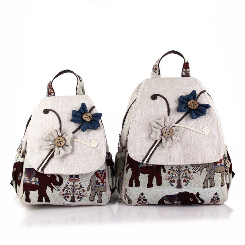 Flower Travel Women's Backpack