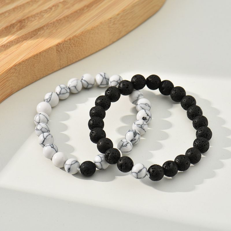Mode Farbblock Perlen Perlen Armbänder 1 Stück