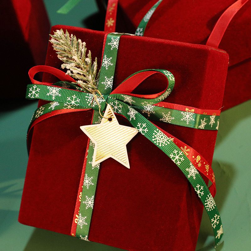 Weihnachten Mode Einfarbig Papier Festival Zubehör Für Geschenkverpackungen 1 Stück