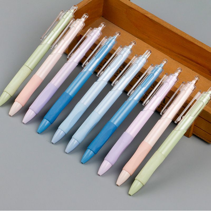 Minimalist Candy Color Push-type Gel Pen