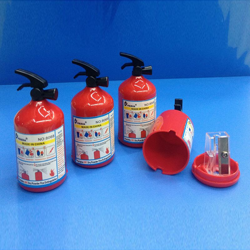 Fashion Pupils' Stationery Fire Extinguisher Modeling Pencil Sharpener 1 Piece