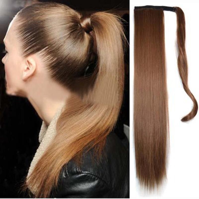 Women's Fashion Street High Temperature Wire Long Straight Hair Wigs