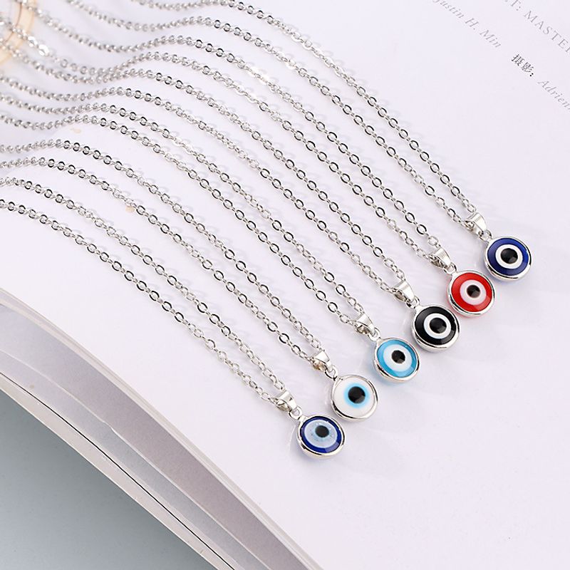Fashion Eye Glass Plating Women's Pendant Necklace 1 Piece