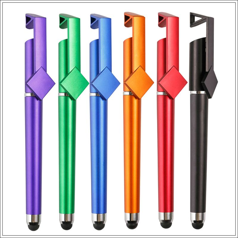 Solid Color Mobile Phone Holder Gel Pen Signature Pen