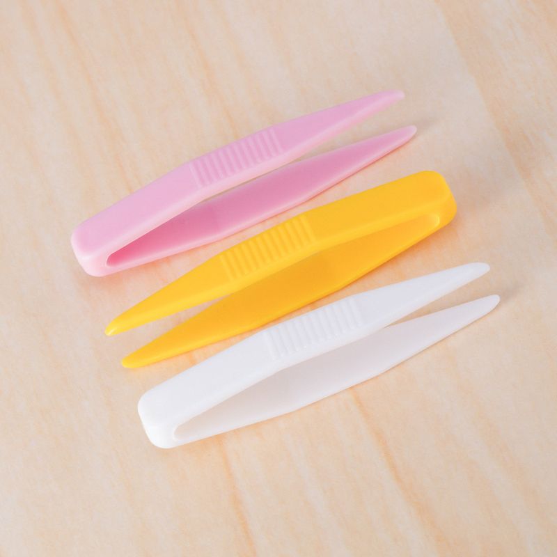 Grip Small Jewelry Beads Diy Clip Children Plastic Tweezers