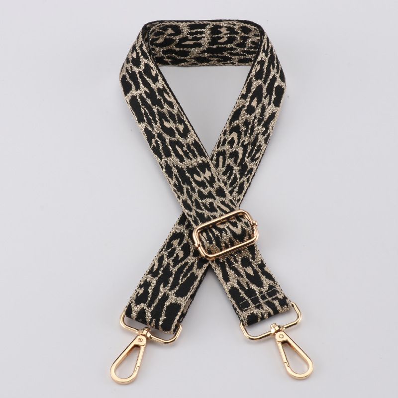 Nylon Leopard Sling Strap Bag Accessories