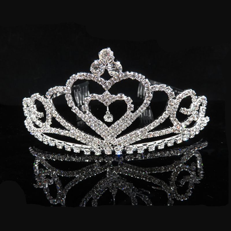 Princesa Corona Diamante De Imitación Cobre Corona 1 Pieza