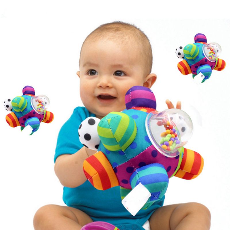 Baby Bombe Ball Taktilen Sinn Drei-dimensional Hand Greifen Rassel Ball Spielzeug
