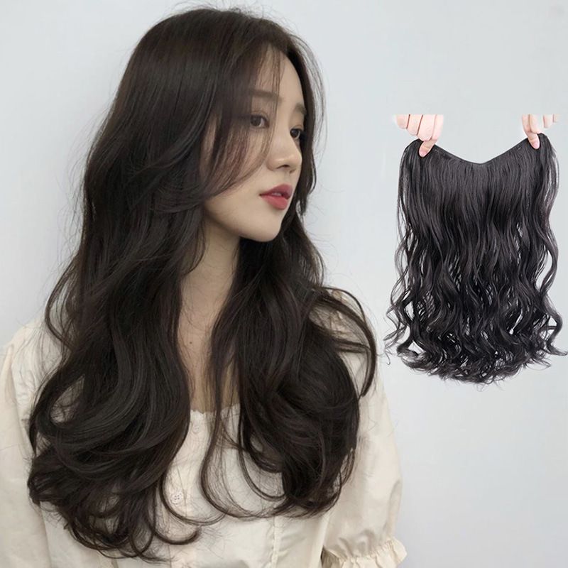 Women's Elegant Street High Temperature Wire Long Curly Hair Wigs