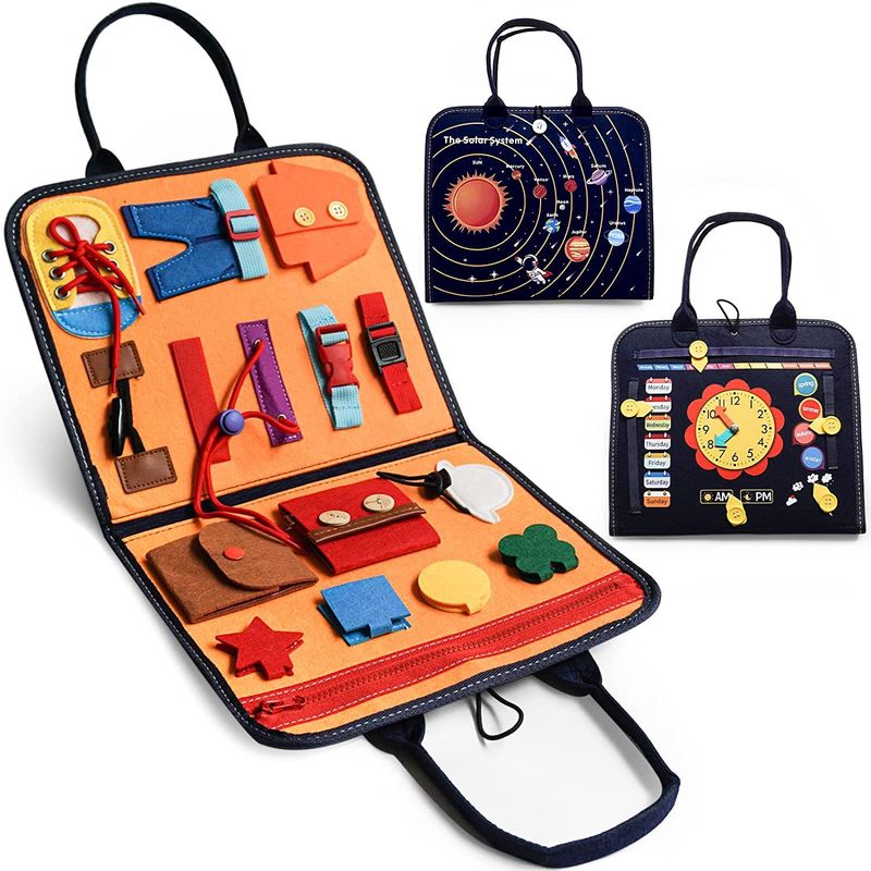 Kreative Mode Lagerung Kleidung Tragbare Kinder Pädagogisches Spielzeug