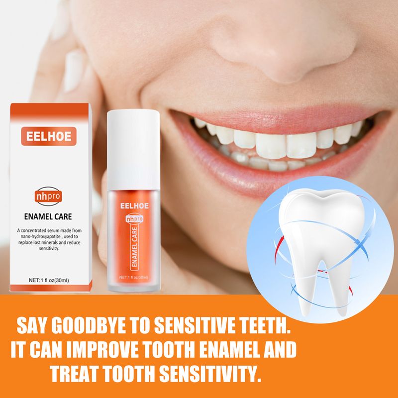 Eelhoe V34 Toothpaste Repair Teeth Repair Oral Cleaning Purple Orange Toothpaste Dazzling White Remove Tooth Stains