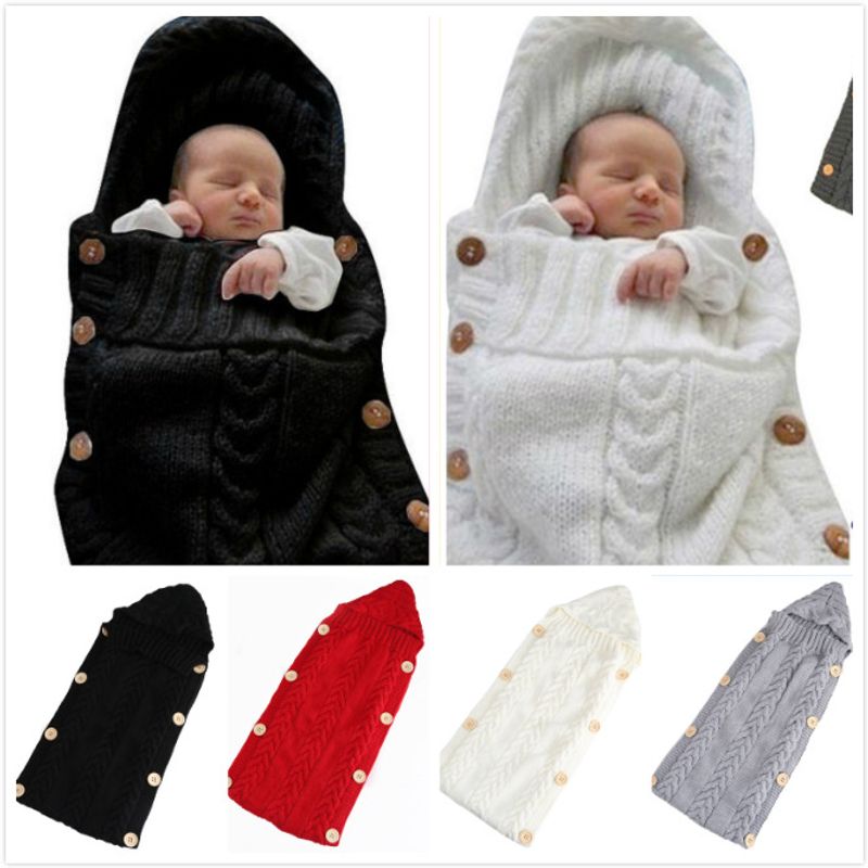 Fashion Stripe Solid Color Polyacrylonitrile Fiber Baby Accessories