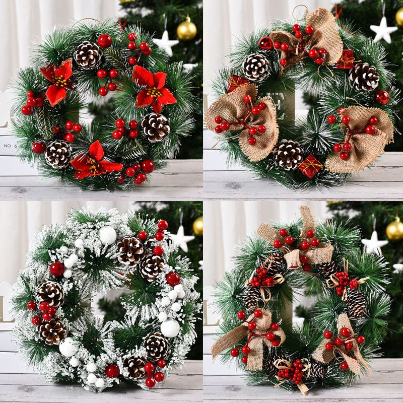 Christmas Fashion Round Pvc Party Garlands 1 Piece