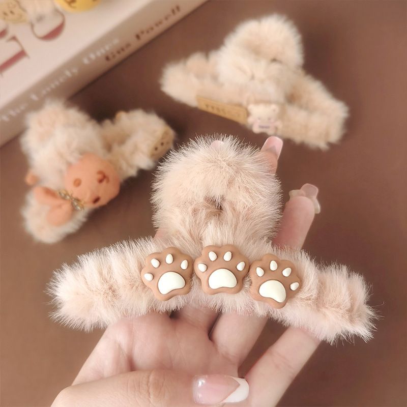Simple Style Animal Plastic Hair Claws 1 Piece