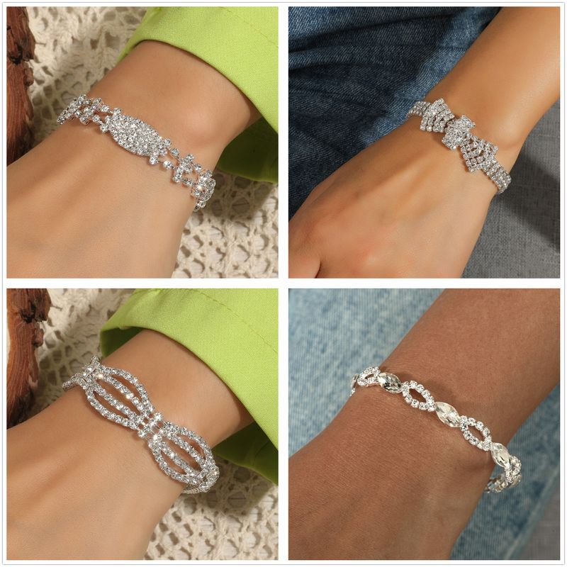 Fashion Rhinestone Bracelet 18cm Wholesale Jewelry