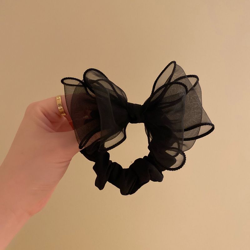 Fashion Bow Knot Cloth Handmade Hair Tie 1 Piece