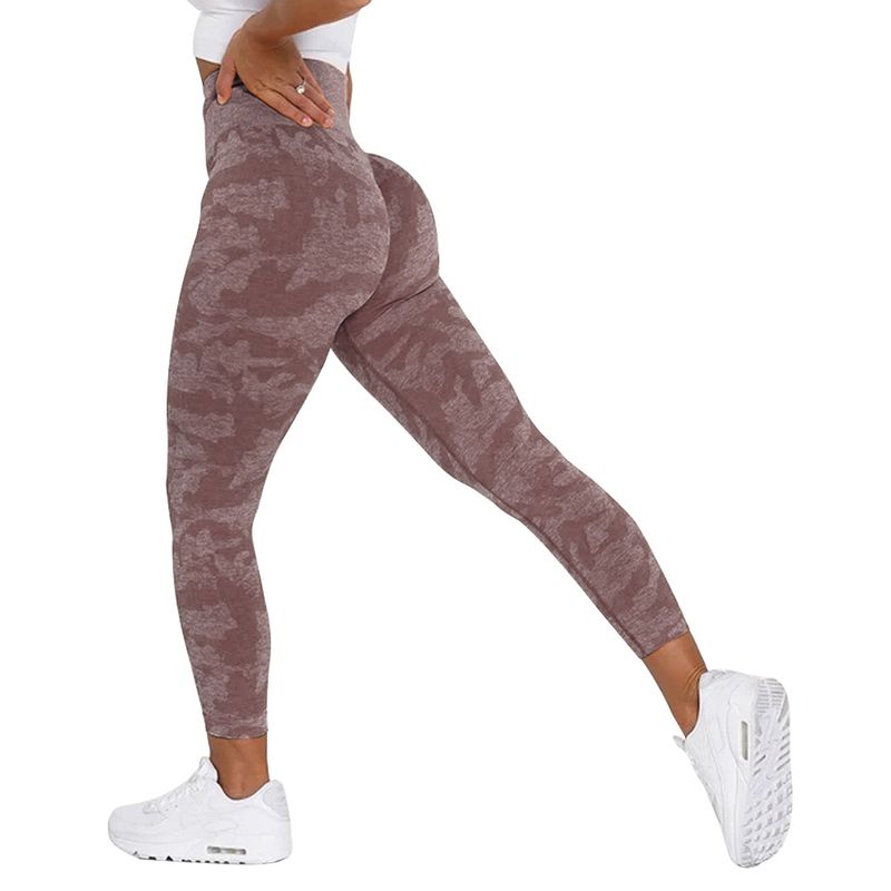 Des Sports Camouflage Spandex Actif Bas Leggings