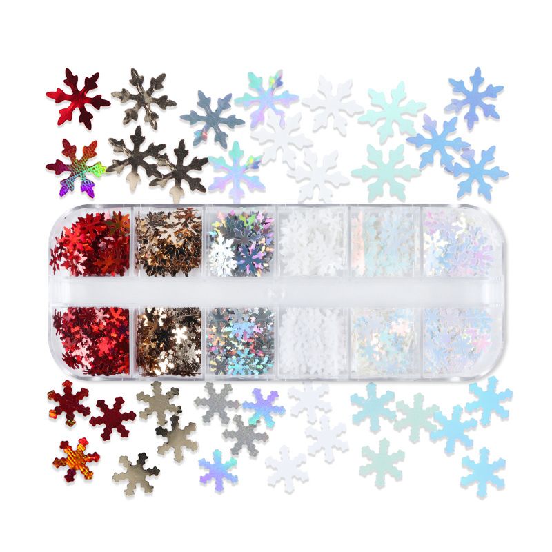 Christmas Fashion Snowflake Pet Nail Decoration Accessories
